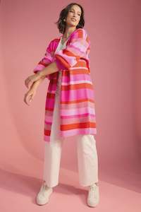 Womens Outerwear: Haven Yuma Cardigan Chilli/Pink