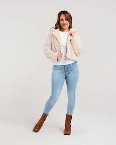 Zafina Luna Jacket Beige