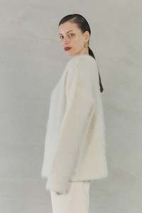 Knitwear: Sofia Irina Valeria Sweater Ivory