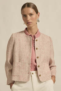 Womens Outerwear: Zoe Kratzmann Dash Jacket Strawberry