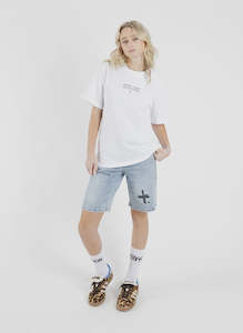 Federation: Federation Take It Easy Short Trio Washed Blue