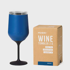Huski Wine Tumbler 2.0 Ocean Blue