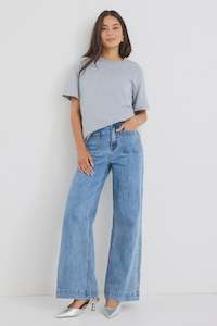 Among The Brave Zoey Jeans Signature Blue