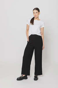 Billie the Label Essential Wide Led Suit Pant Black