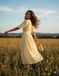 MSCH Jasmille Vlora Short Sleeve Dress Sundress