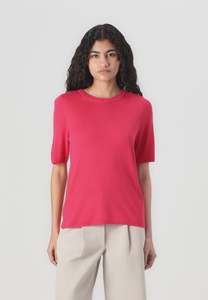 Moss Copenhagen: MSCH Rini Kobra 2/4 Pullover Rose Red