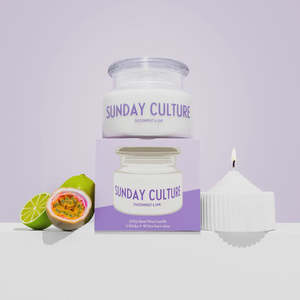Home: Sunday Culture 250g Candle Passionfruit & Lime