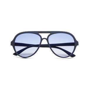Sunglasses: Okkia Alessio Black/Blue Sunglasses