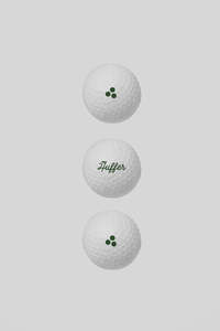 Huffer Golf Balls 3 Pack Multi One