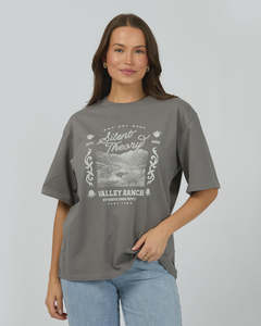 Silent Theory Valley Tee Coal
