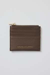 Among The Brave Leather Chocolate Card Holder