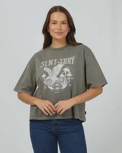 Silent Theory Original Eagle Tee Coal