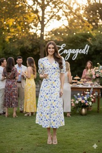 Seeking Lola Cheerful Dress Buttercup