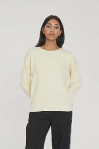 Huffer Neve Crew French Vanilla