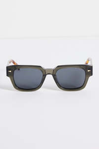 Sunglasses: Re:Union Milano Grey Tort Arm Classic Stud Sunglasses