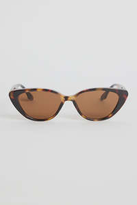 Among the Brave Barcelona Brown Tort Sunglasses