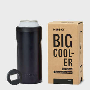 Huski Big Can Cooler Black