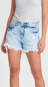 Junkfood Sofia Shorts Blue