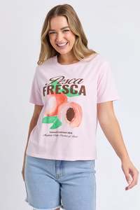 Foxwood Fresca Tee Pale Pink