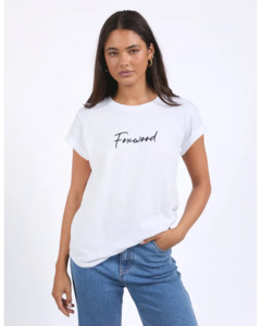 Tanks Tees: Foxwood Signature Tee White