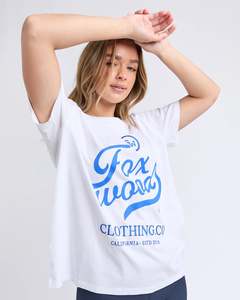 Foxwood: Foxwood California Tee White