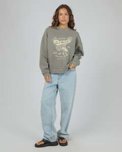 Sweaters: Silent Theory Dystopia Crew Coal