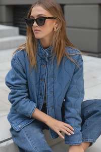 Stories Be Told Apex Storm Blue Denim Jacket