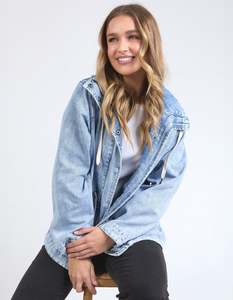 Womens Outerwear: Foxwood Kingston Anorak Light Blue