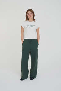 Huffer Hailey Trackpant Evergreen