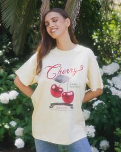 Products: All About Eve Pippa Relaxed Tee Yellow