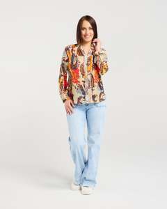 Seduce Vivienne Top Saffron Garden