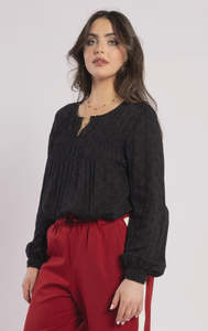 Drama The Label Jen Top Black