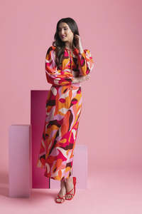 Sale: Seeking Lola Elegant Dress Warm Vibes