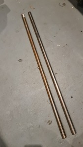 Axle 25mm Cadet kiwi kart