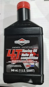 New Kart Parts: Briggs Oil