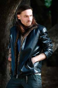 Fur Lined Leather Jacket