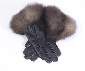 Leather Gloves O-Cuff