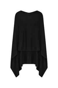 100% Cashmere Poncho Oversized