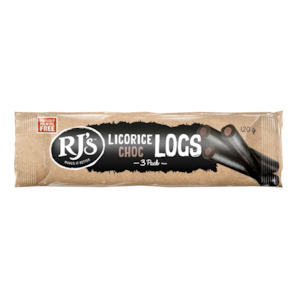 RJ's Licorice Choc Logs - 3 pack