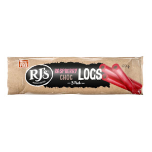 Full Range: RJ's Raspberry Choc Logs - 3 pack