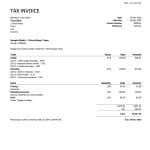 WorkflowMax Custom Invoice