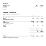 WorkflowMax Custom Quote