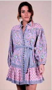 Products: Lorena dress pink - Katerina Boutique