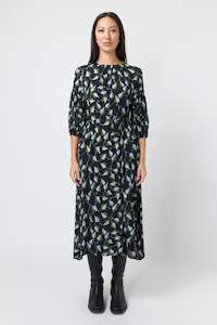 Vines drawstring dress