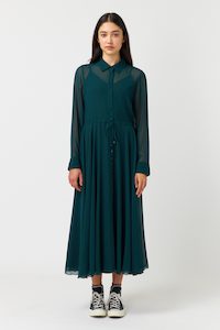 Billowy shirt dress