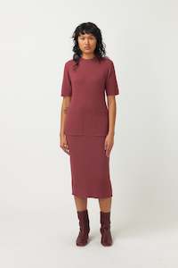 Winter 23 Sale: Ribbed Dress