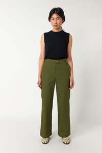 Workwear wide leg pant