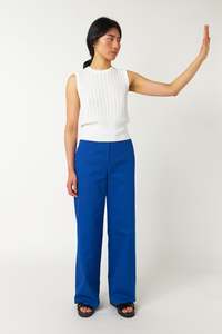 Workwear wide leg pant
