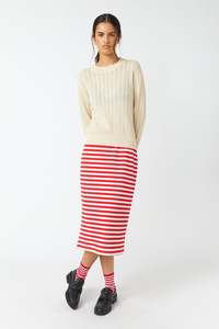 Skirts: Stripey skirt