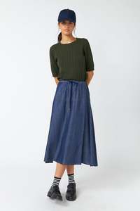 Skirts: Traveller drawstring skirt